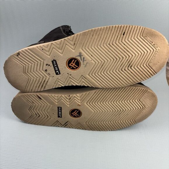 Hawx Grade Work Comp Toe Work Boots Men’s Size 12D Black Leather - Picture 9 of 11